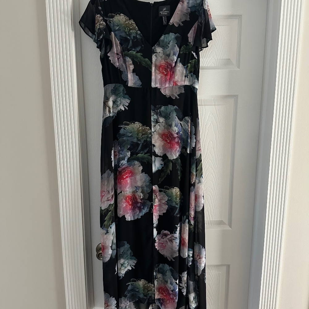 Adrianna Papell Floral Jumpsuit (Worn Once)